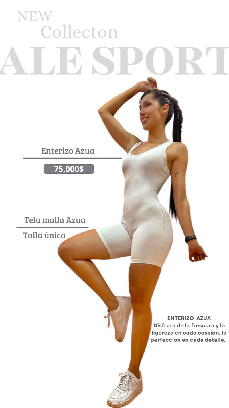Enterizo Blanco Azua