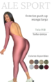Enterizos largos manga larga